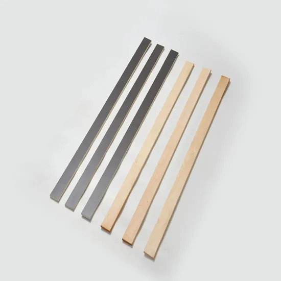 Ripas de madeira para estrado de cama LVL ripas de contraplacado de choupo