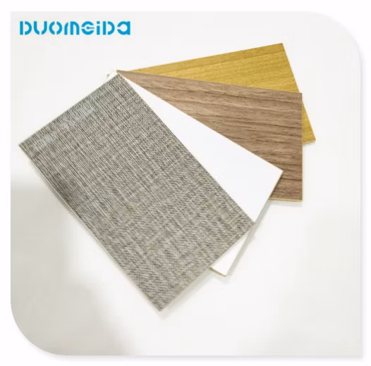 Painel de parede acústico de madeira MDF decorativo ranhurado para absorção de som